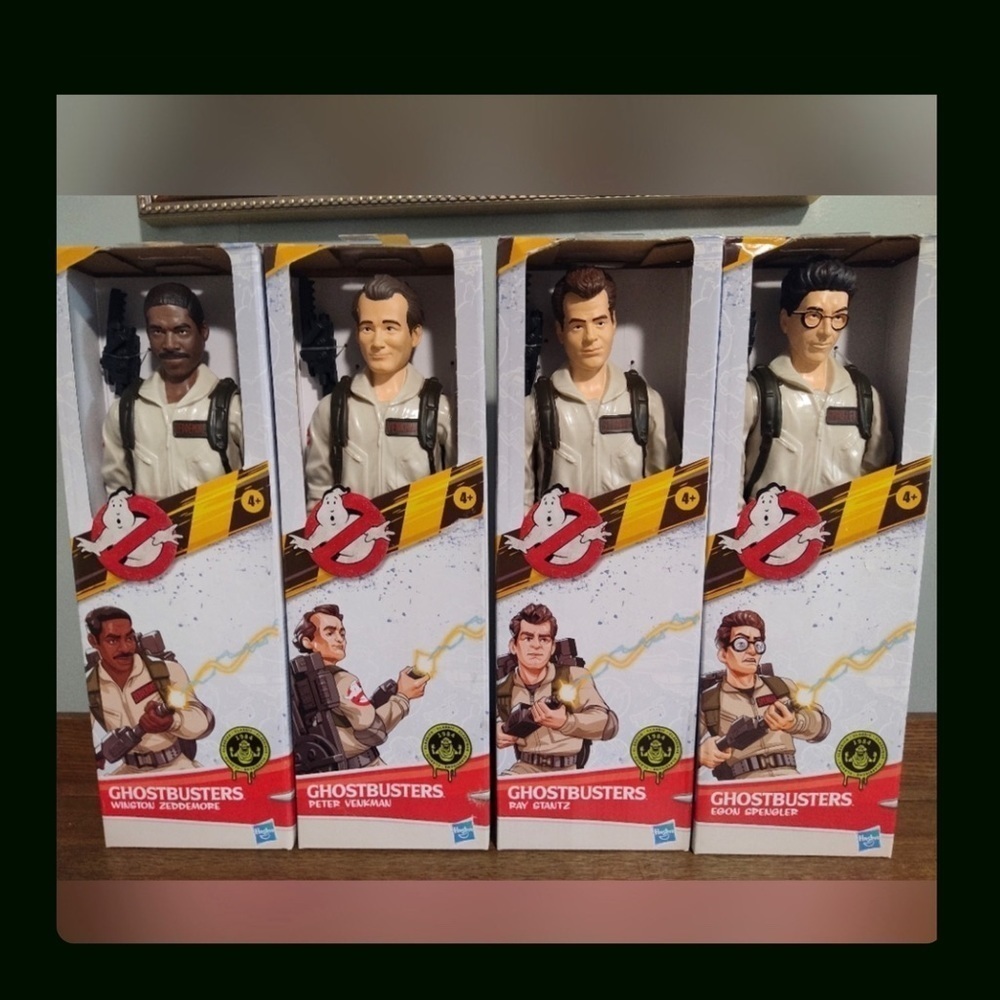 NEW Ghostbusters Classic 1984 Style 4-12" Action Figures - Bill Murray